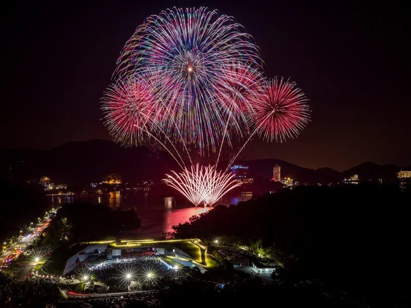 Come！ BikeDay fireworks music carnival is coming from October for 7 weeks and the lively Sun Moon Lake