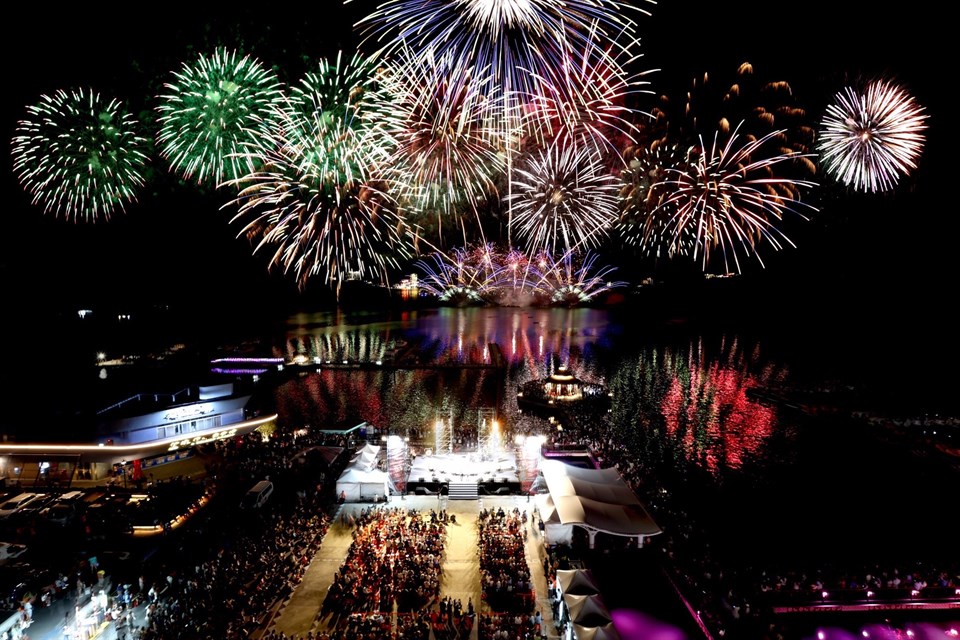 2025 Sun Moon Lake Fireworks Music Carnival Kicks Off Grandly at Ita Thao Pier